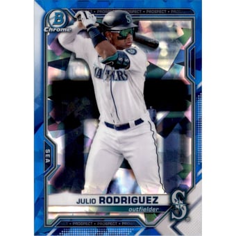 2021 Bowman Chrome Sapphire Prospects #BCP86 Julio Rodriguez