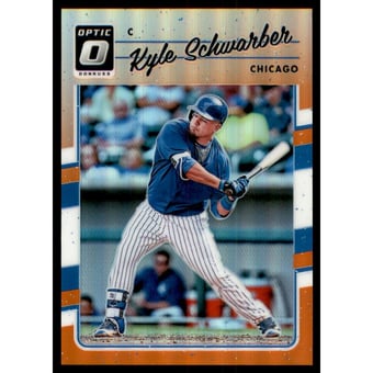 2017 Donruss Optic Orange #85 Kyle Schwarber/199
