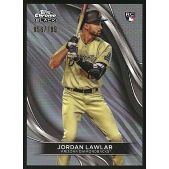 2024 Topps Chrome Black Refractors Parallel #3 Jordan Lawlar
