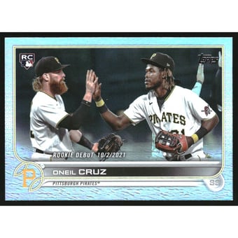 2022 Topps Update Rainbow Foil #US113 Oneil Cruz RD