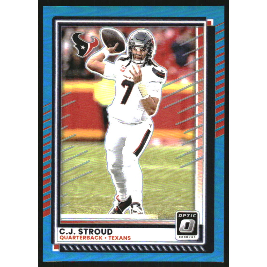 2025 Donruss Optic Aqua #162 CJ Stroud