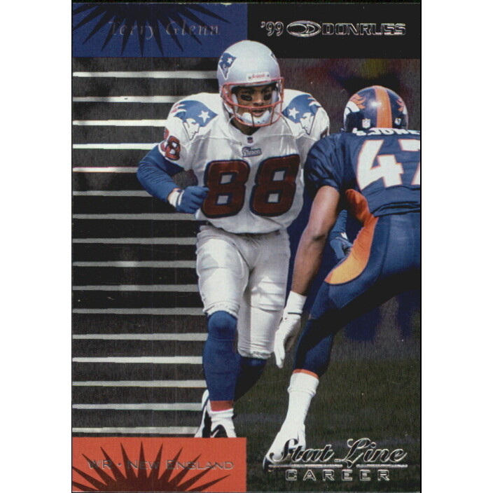1999 Donruss Stat Line Career #80 Terry Glenn/167