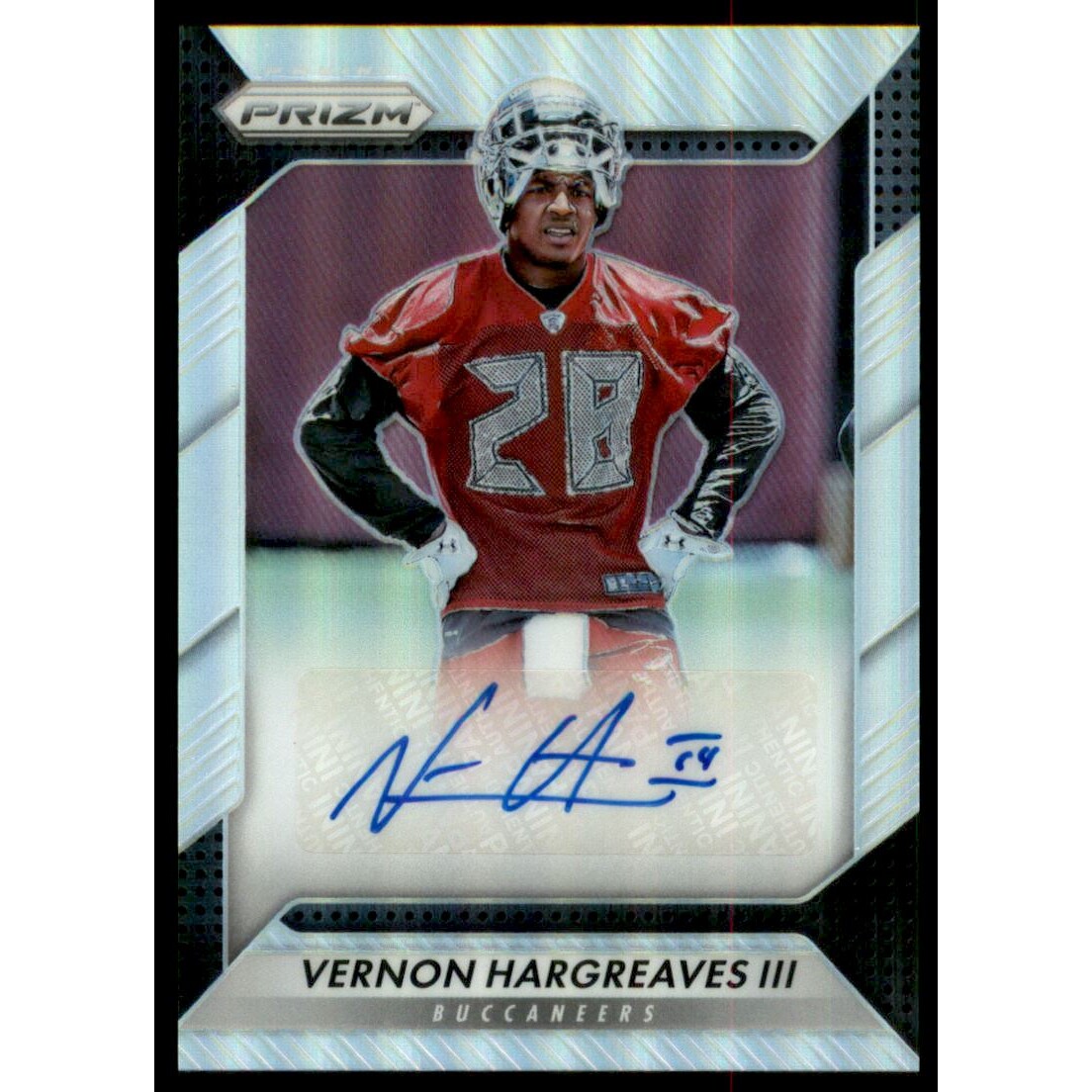 2016 Panini Prizm Rookie Autographs Prizms #62 Vernon Hargreaves III