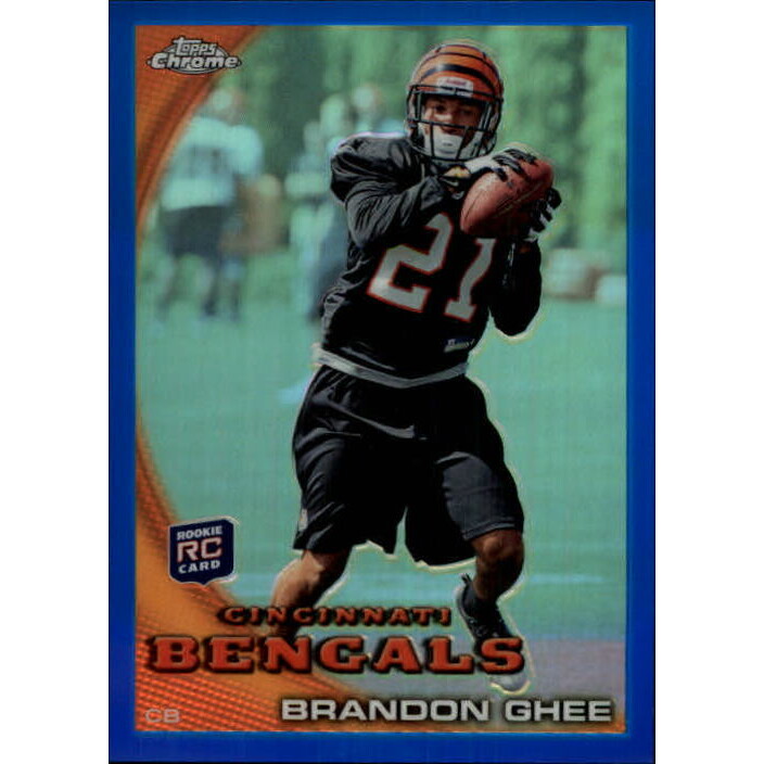 2010 Topps Chrome Blue Refractors #C99 Brandon Ghee