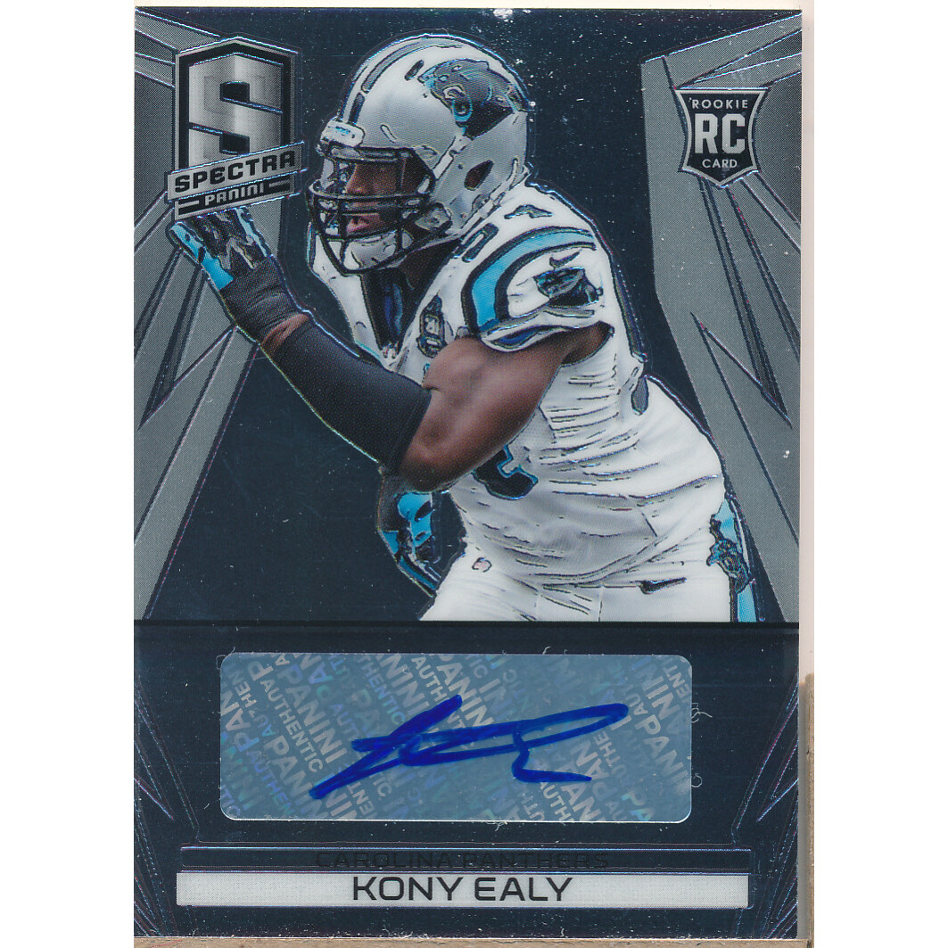 2014 Panini Spectra #276 Kony Ealy AU RC. rookie card picture