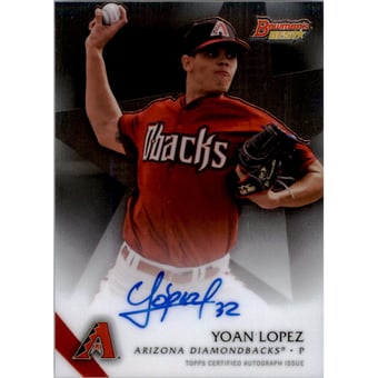 2015 Bowman's Best Best of '15 Autographs #B15YL Yoan Lopez