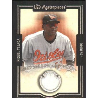 2007 UD Masterpieces Captured on Canvas #MT Miguel Tejada