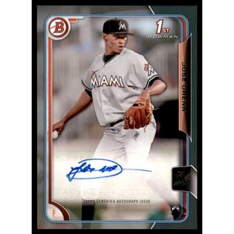 2015 Bowman Prospects Autographs Silver #PAJU Jose Urena