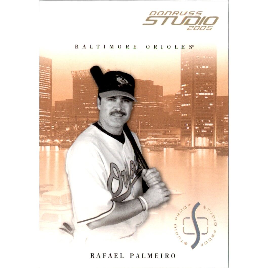 2005 Studio Proofs Gold #39 Rafael Palmeiro