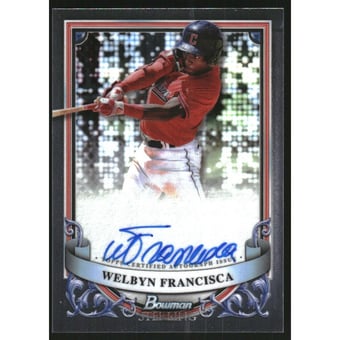 2024 Bowman Sterling Prospect Autographs #PAWF Welbyn Francisca