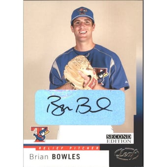 2004 Leaf Autographs Second Edition #95 Brian Bowles