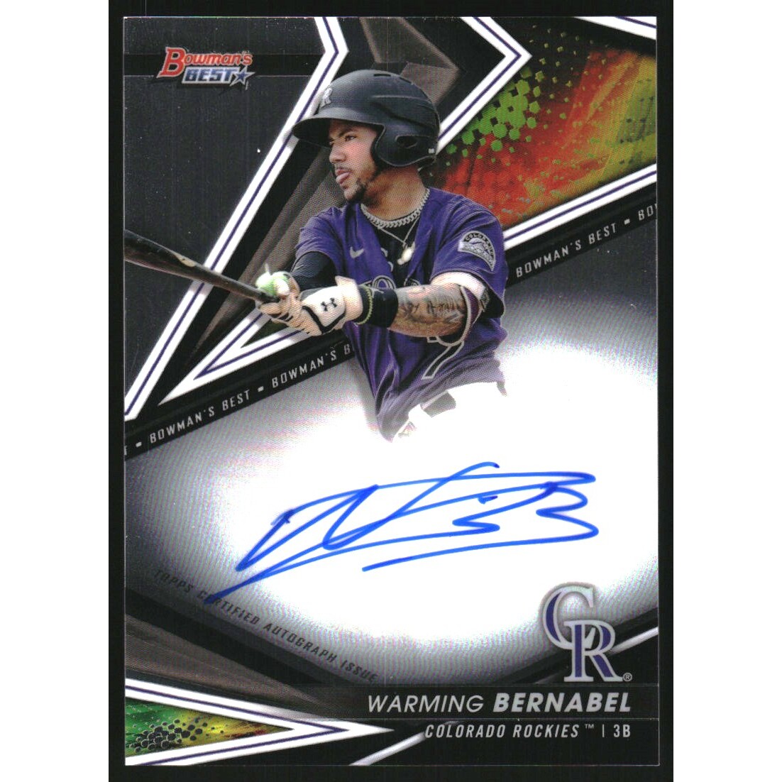2022 Bowman's Best Best of '22 Autographs #B22WB Warming Bernabel