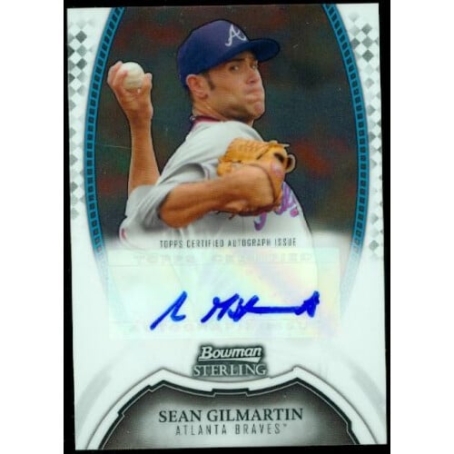 2011 Bowman Sterling Prospect Autographs #SGI Sean Gilmartin. rookie card picture