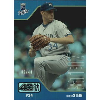 2002 Upper Deck 40-Man Electric Rainbow #315 Blake Stein