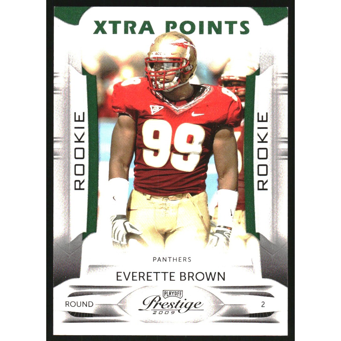 2009 Playoff Prestige Xtra Points Green #137 Everette Brown