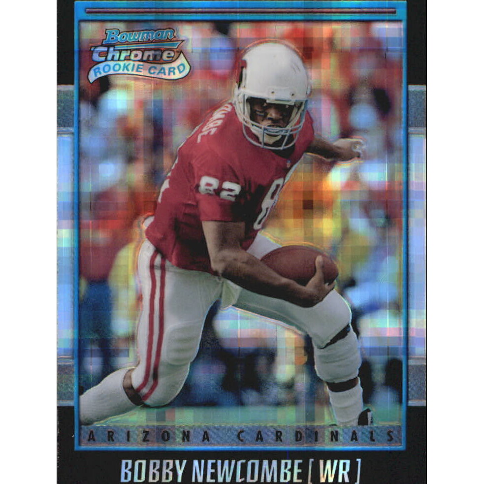 2001 Bowman Chrome Xfractors #154 Bobby Newcombe. rookie card picture