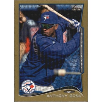 2014 Topps Mini Gold #247 Anthony Gose