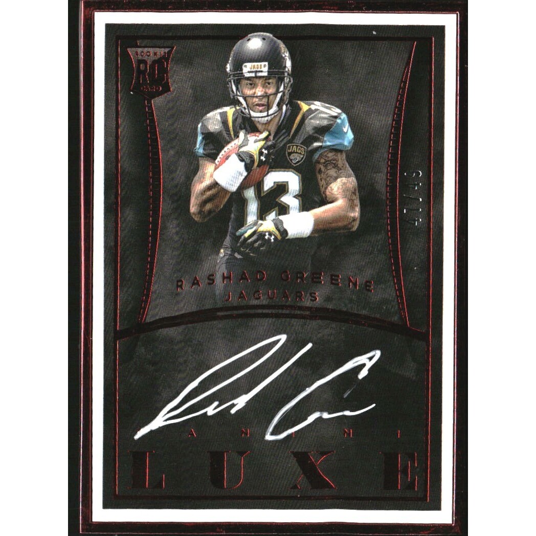 2015 Panini Luxe Rookie Autographs #35 Rashad Greene/49