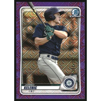 2020 Bowman Chrome Mega Box Prospects Purple Refractors #BCP94 Jarred Kelenic
