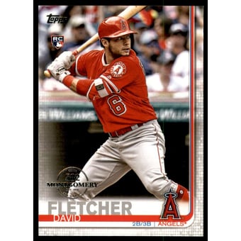 2019 Topps Factory Set 582 Montgomery #520 David Fletcher
