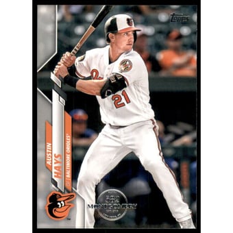 2020 Topps Factory Set 582 Montgomery Club #632 Austin Hays