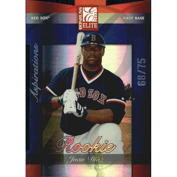 2002 Donruss Elite Aspirations #179 Juan Diaz ROO/75