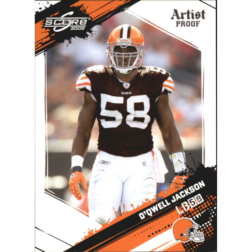 2009 Score Artist’s Proof #67 D’Qwell Jackson 2009 Score Artist’s Proof #67 D’Qwell Jackson