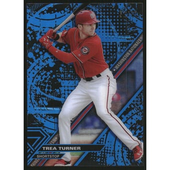 2017 Topps High Tek Blue Rainbow #HTTT Trea Turner A