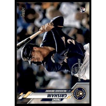 2020 Topps Factory Set 582 Montgomery Club #9 Trent Grisham