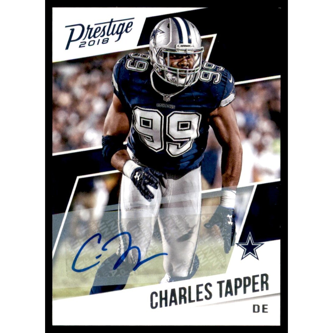 2018 Prestige Veteran Signatures #129 Charles Tapper