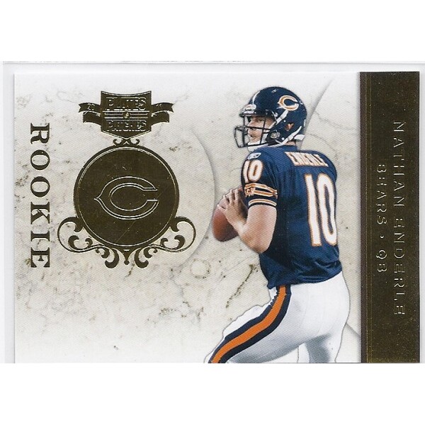 2011 Panini Plates and Patches Gold #156 Nathan Enderle. rookie card picture