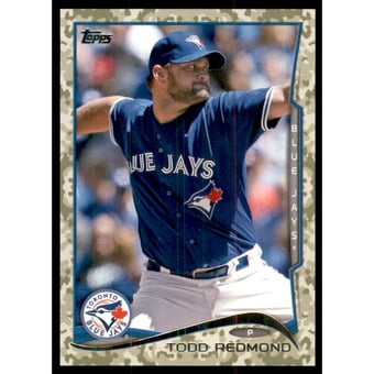 2014 Topps Camo #84 Todd Redmond