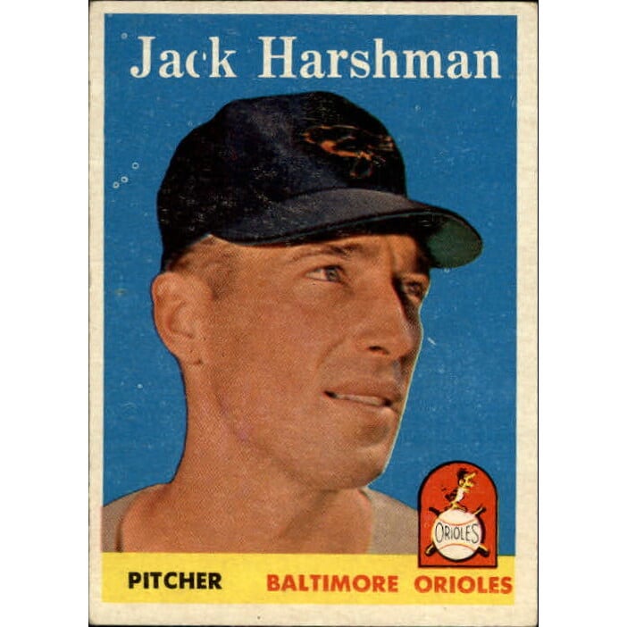 1958 Topps #217 Jack Harshman. rookie card picture