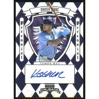 2025 Panini Crusade Perennial Prospect Signatures #47 Xavier Isaac