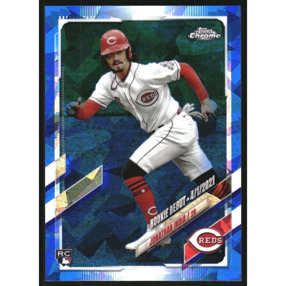 2021 Topps Chrome Update Sapphire #US145 Jonathan India
