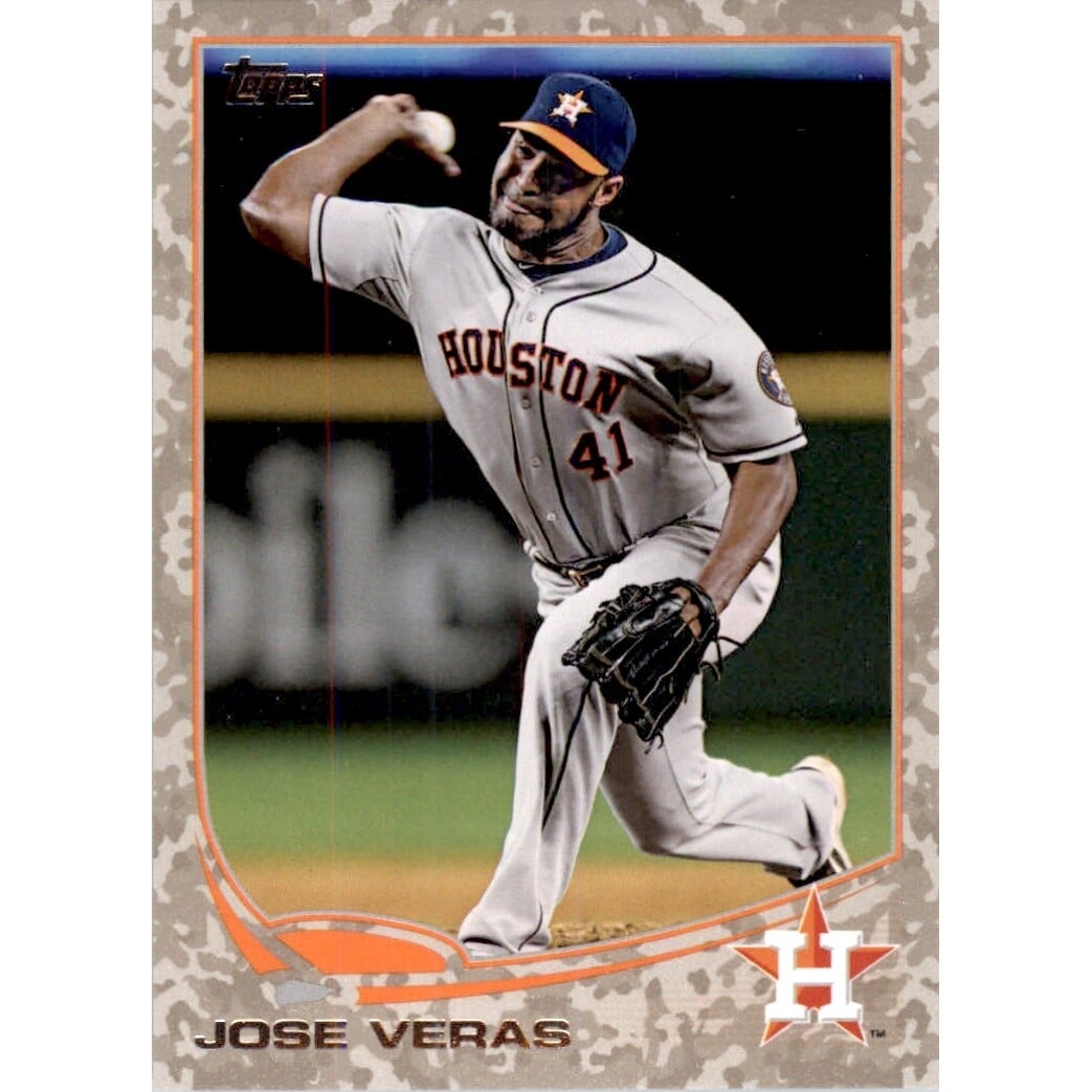 2013 Topps Update Camo #US303 Jose Veras