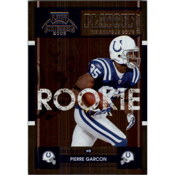 2008 Playoff Contenders Playoff Ticket #216 Pierre Garcon