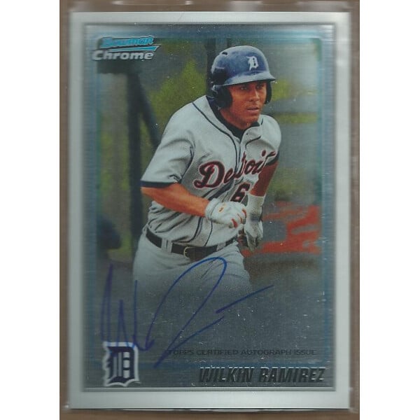 2010 Bowman Chrome Prospects #BCP191B Wilkin Ramirez AU