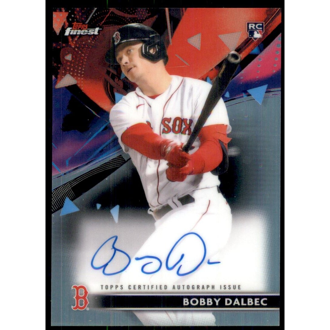 2021 Finest Autographs Refractors #FABD Bobby Dalbec