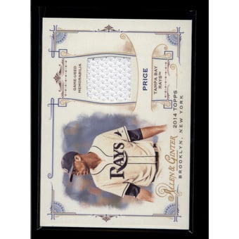 2014 Topps Allen and Ginter Relics #FRBDP David Price B