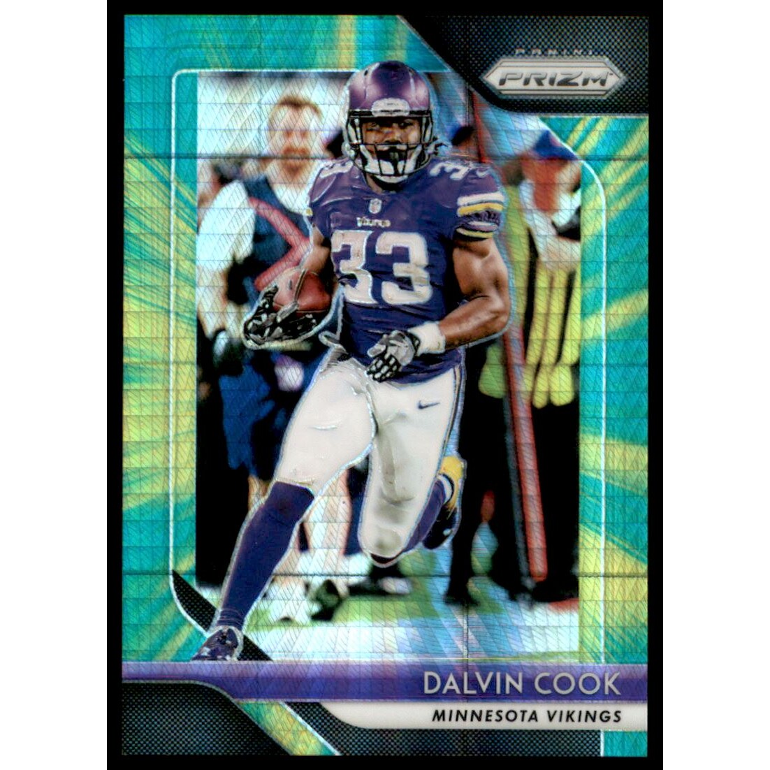 2018 Panini Prizm Prizms Hyper #79 Dalvin Cook