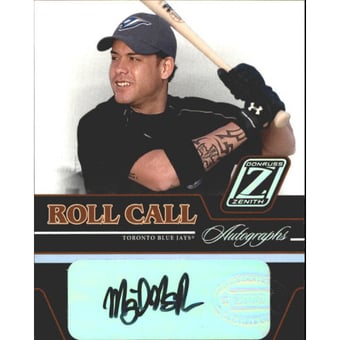 2005 Zenith Roll Call Autographs #23 Miguel Negron T2