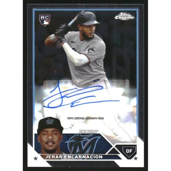 2023 Topps Chrome Update Autographs #ACJE Jerar Encarnacion