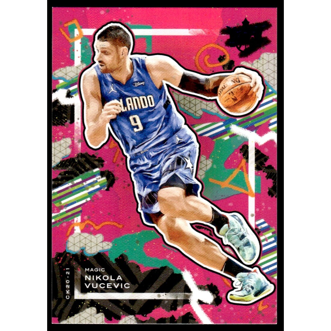 2020-21 Court Kings Sapphire #26 Nikola Vucevic