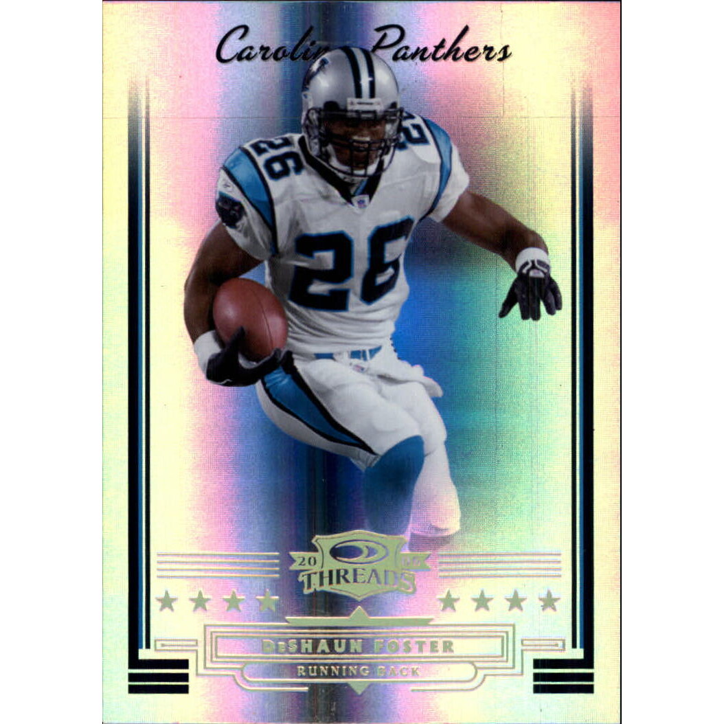 2006 Donruss Threads Gold Holofoil #138 DeShaun Foster