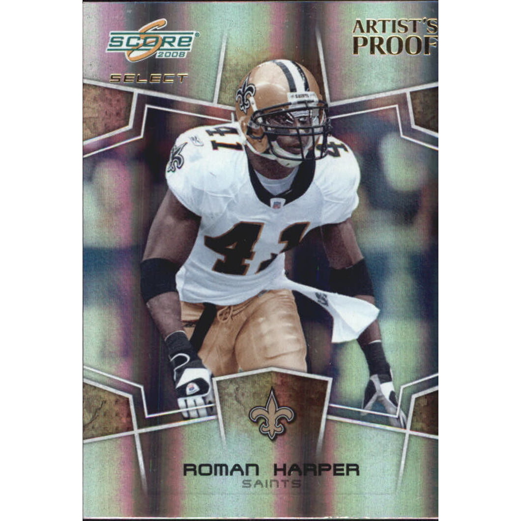 2008 Select Artist's Proof #199 Roman Harper