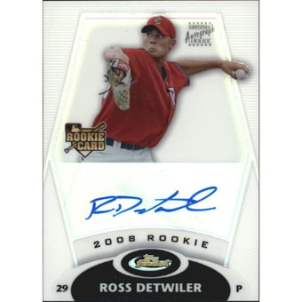 2008 Finest Refractors #164 Ross Detwiler AU