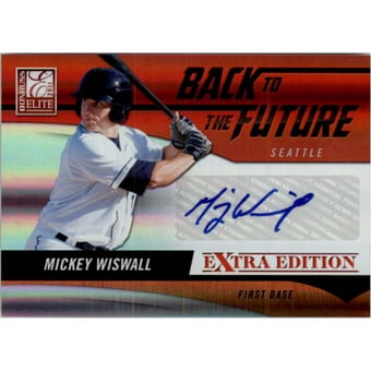 2011 Donruss Elite Extra Edition Back to the Future Signatures #13 Mickey Wiswall