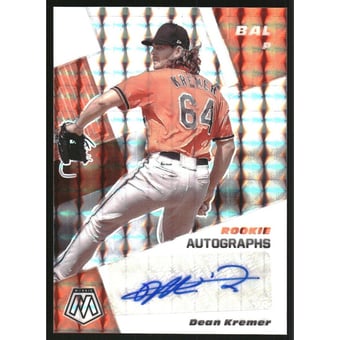 2021 Panini Mosaic Rookie Autographs Mosaic #35 Dean Kremer