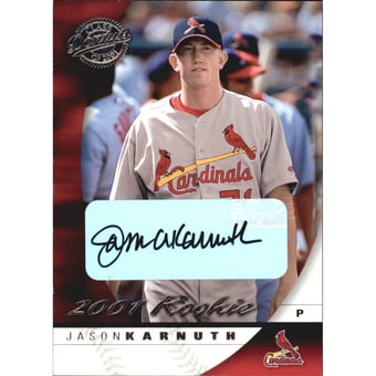2001 Donruss Class of 2001 Rookie Autographs #184 Jason Karnuth/250*